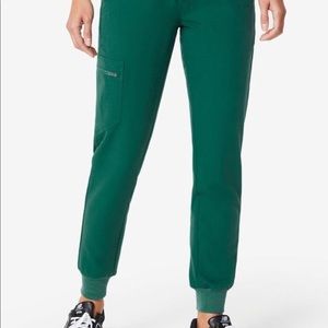 M Hunter green jogger